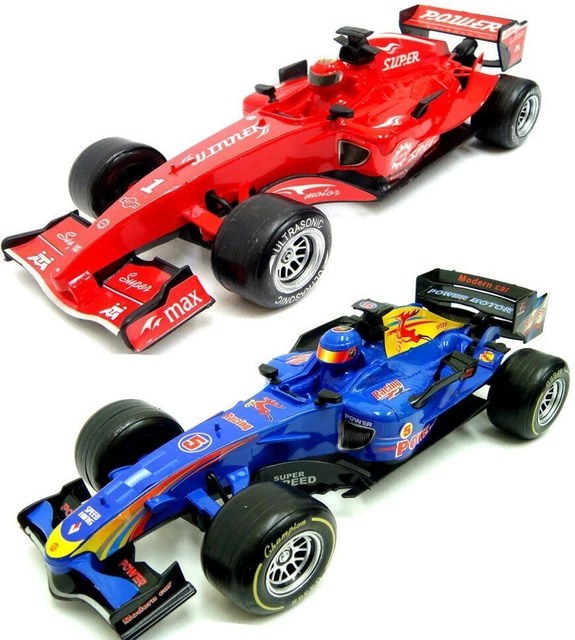 KIDS TOY CARS Formula One Racing Car Toy F1 Racing Car Friction Powered
