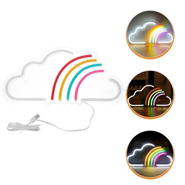 NEON SIGNS CLOUD Modeling Lamp LED Light Warmth and Charm Decor £24.29