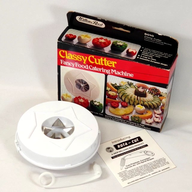 CLASSY CUTTER 1984 Boxed NEW Vintage Willows Reed Kitchen Gadget