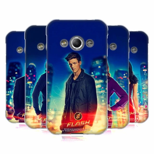 OFFICIAL THE FLASH Tv Series Character Art Soft Gel Case For Samsung