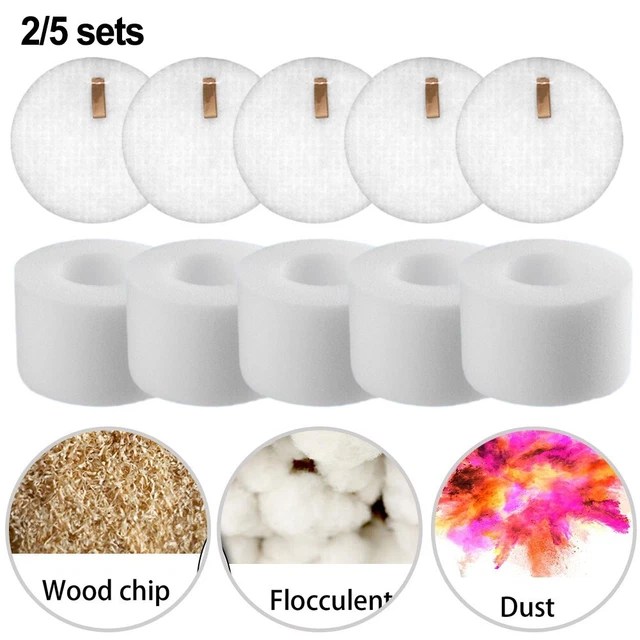 REPLACEMENT SPONGE FILTERS Set for Shark For MessMaster VS100 VS101 2/5