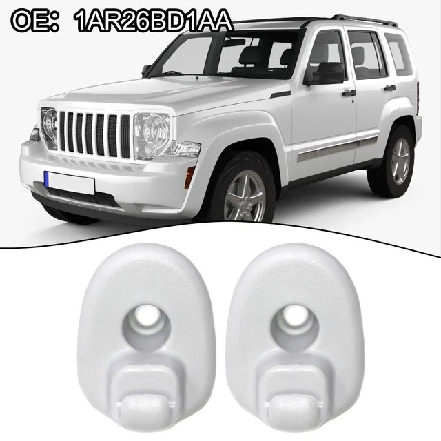 FRONT AND REAR Sun Visor Clip Retainer for Jeep Liberty For Dodge Nitro