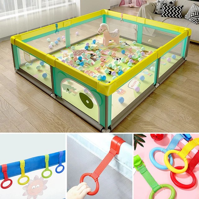 HELP BABY STAND Bed Rings For Playpen Pull Ring Baby Toys Baby Crib