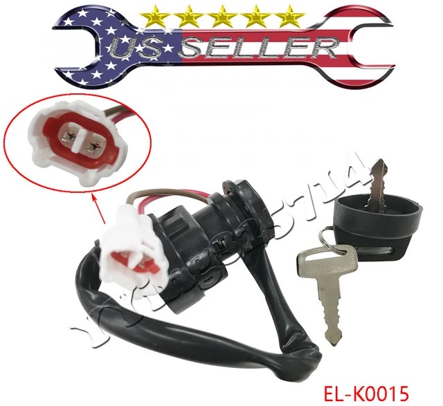 IGNITION KEY SWITCH for Yamaha Raptor 700 YFM700 2006 2007 2008 Atv 8.