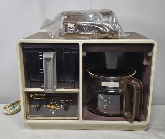 BLACK & DECKER Spacemaker Coffee Maker Model B3SDC2D SEALED MOUNTING