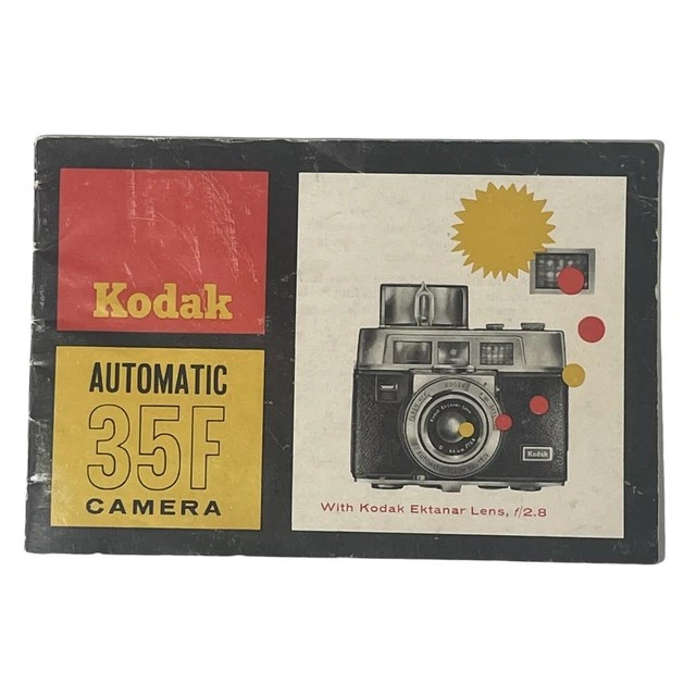 KODAK AUTOMATIC 35F Manual Instruction Camera User Guide Original