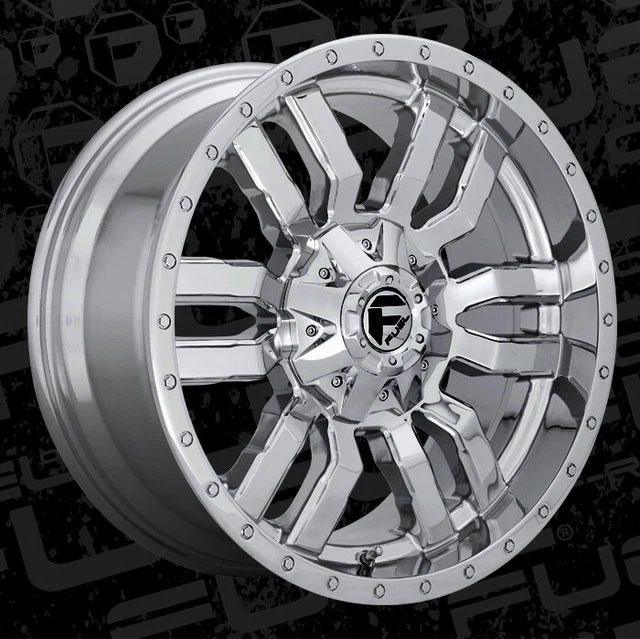 20 INCH CHROME Wheels Rims Fuel D631 Sledge Toyota Tundra 5x150 20x9