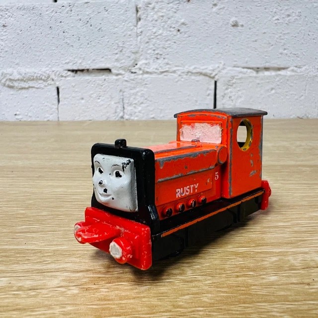 RUSTY - THOMAS the Tank Engine & Friends ERTL Diecast Push Along Trains