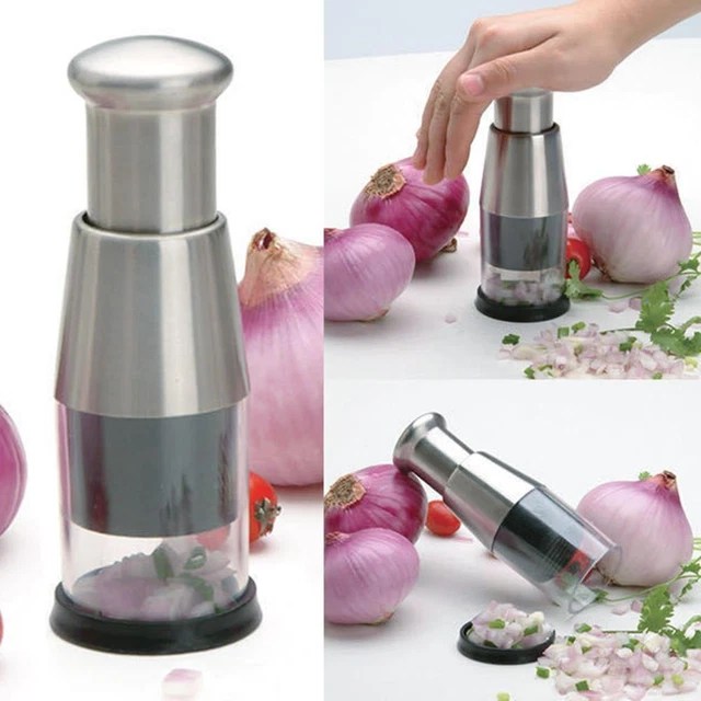 STAINLESS STEEL MANUAL Hand Chopper Kitchen Tools Food Chopper Garlic
