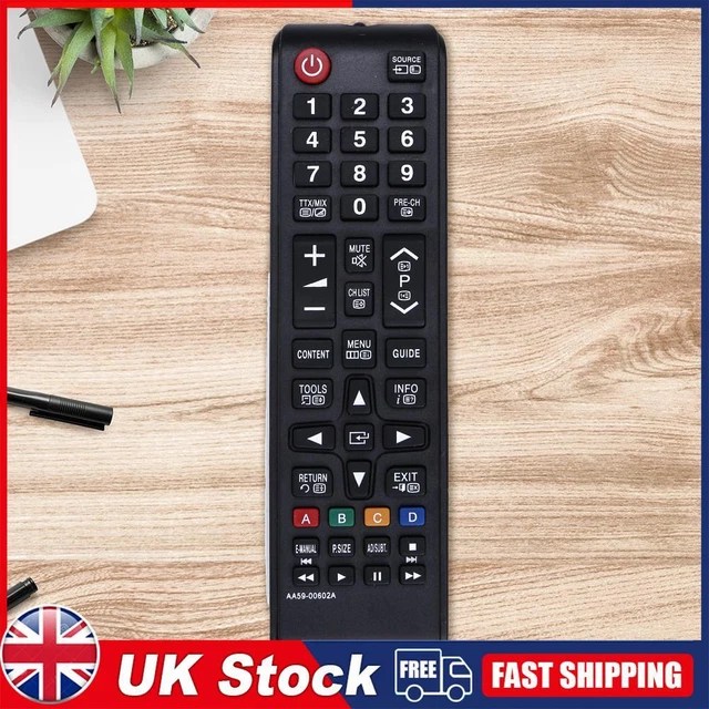 PORTABLE TV REMOTE Control Battery Powered TV Controller for Samsung