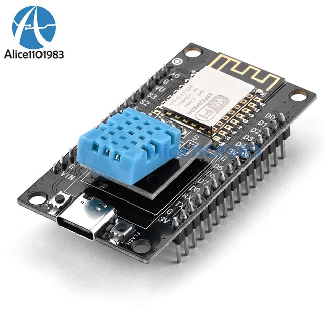 ESP8266 NODEMCU DEVELOPMENT Board Integrated DHT11 Temperature Humidity