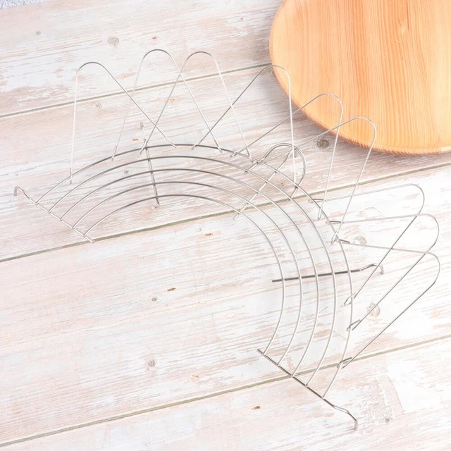 CANNING RACK OIL Draining Rack Oil Drainer Shelf Frying Food Colander £