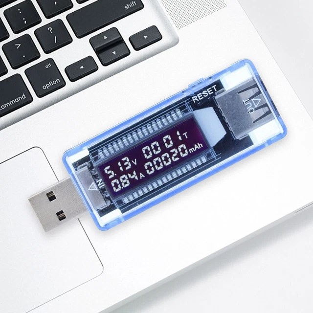 PORTABLE BATTERY CHECKER USB Power Bank Tester Digital for Tablet