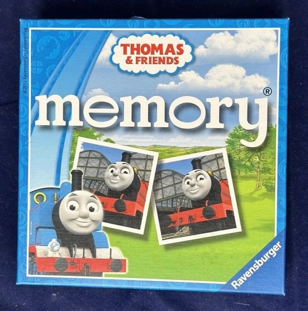 THOMAS THE TANK Engine & Friends 2012 Memory Game Matching Pairs Age 3
