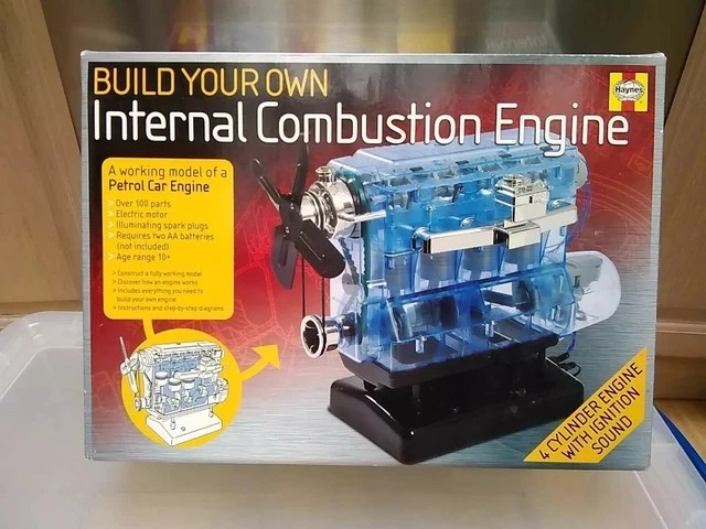 HAYNES : BUILD Your Own Internal Combustion Engine Model Kit- 2 £39.95