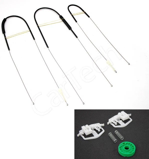 FOR FORD FIESTA Electric Window Regulator Repair Kit Front Right O/S (2/3 Doors) £9.15 PicClick UK
