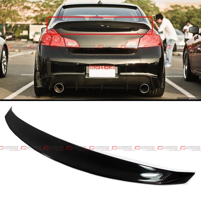 CARBON FIBER JDM Style Rear Trunk Spoiler For 200715 Infiniti G35 G25