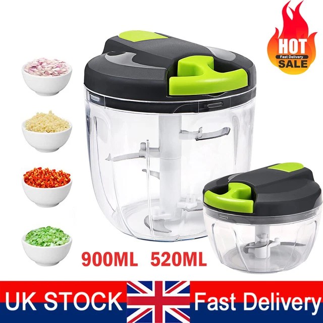 900ML KITCHEN PULLING Manual Food Rope Processor Shredder Vegetable