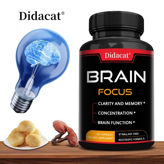 BRAIN HEALTH MEMORY Support Focus Function Clarity Nootropic Supplement