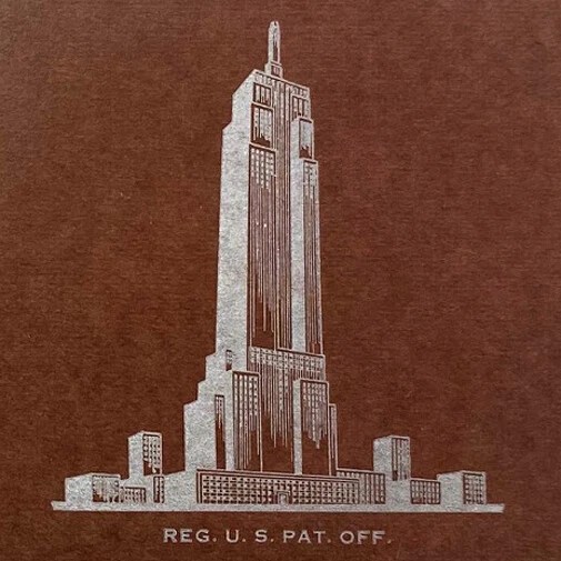 VINTAGE EMPIRE STATE Building Rent Receipts Book With Stubs £77.84