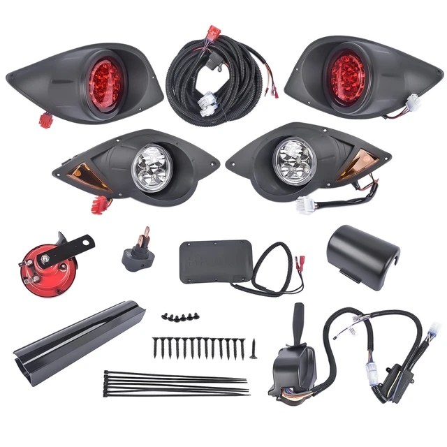 FULL LED LIGHT Kit Head & Tail Lights for Yamaha G29 YDR Drive Golf