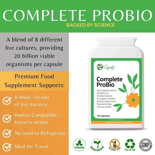 COMPLETE PROBIO (PROBIOTIC) £23.99 PicClick UK