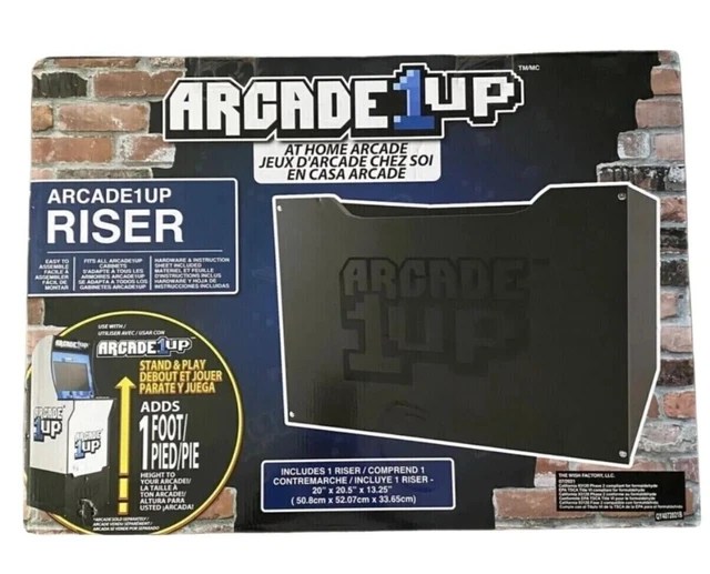 ARCADE 1UP RISER Arcade Video Game Machine £89.99 PicClick UK