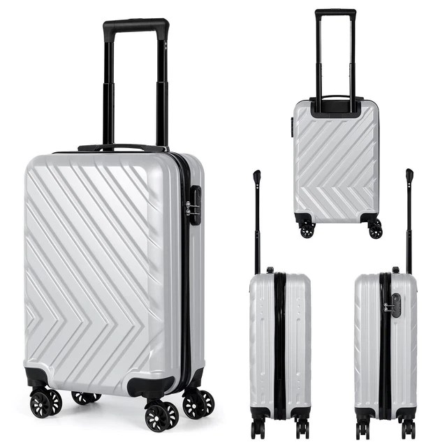 20 INCH LIGHTWEIGHT Carry On Suitcase, Hard Shell Luggage with Spinner