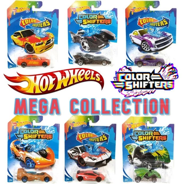 HOT WHEELS COLOUR Shifters Mega Collection of RARE Vehicles Collect