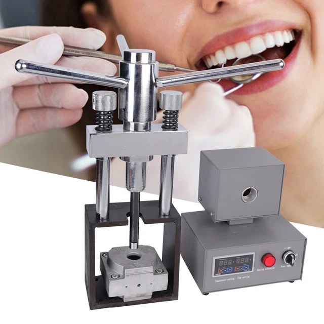 DENTAL FLEXIBLE DENTURE Machine 400W Dentistry Injection System Lab