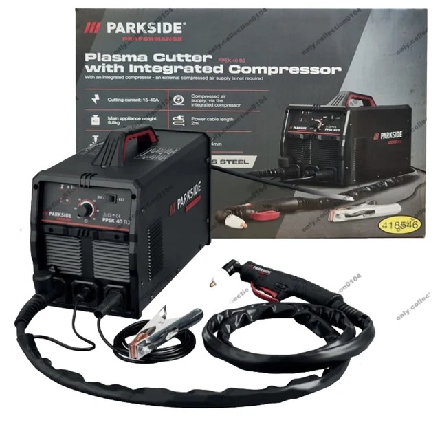 PARKSIDE PERFORMANCE PLASMA Cutter With Integrated Compressor £274.99