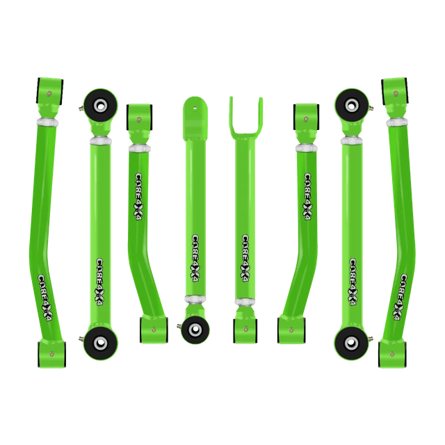 CORE 4X4 ADJUSTABLE Control Arms Tier 1 Complete Set Fits Jeep JK/JKU