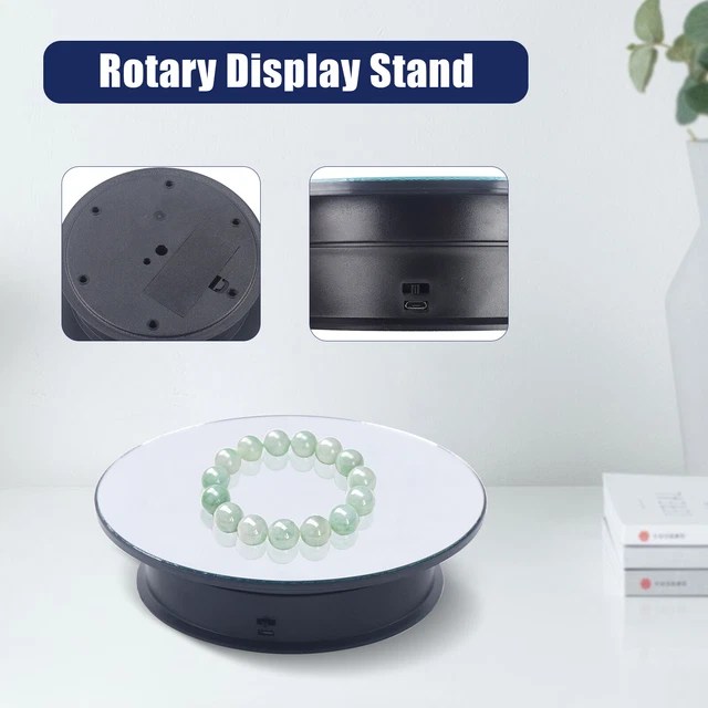 MOTORIZED ROTATING DISPLAY Stand Electric Turntable Revolving Base for