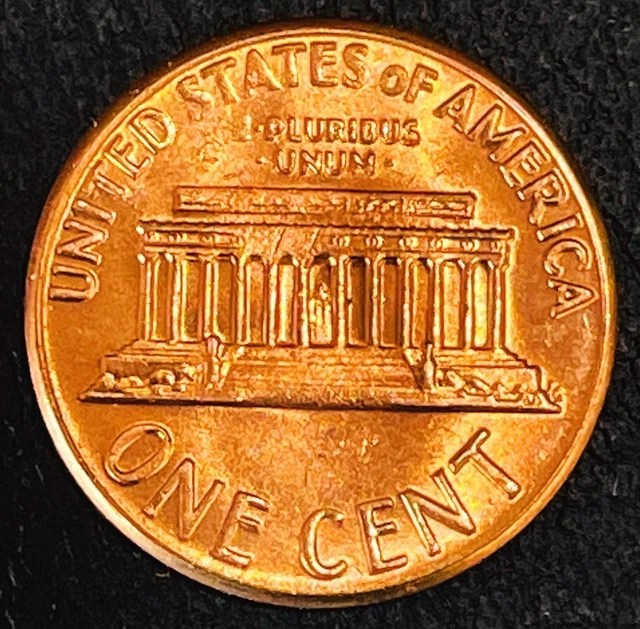 1970 PENNY FLOATING Roof Error Coin UNCIRCULATED 1970D One 1c D Cent