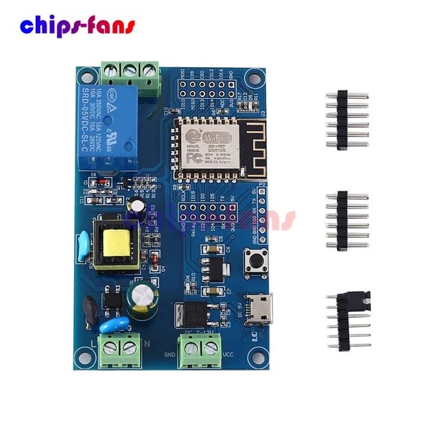 ESP8266 ESP12F POWER Supply WIFI Singlechannel Relay Module