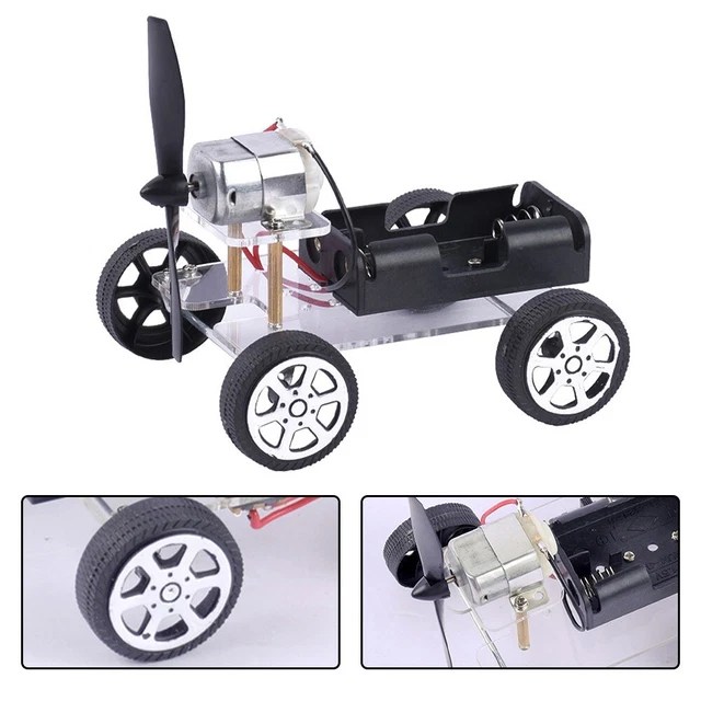 STEM LEARNING DIY Toy Remote Control Model Car Assembly Kit Science