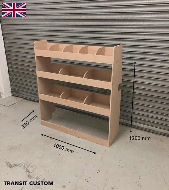 FORD TRANSIT CUSTOM SWB Van Racking Toolbox Tool Storage Shelving