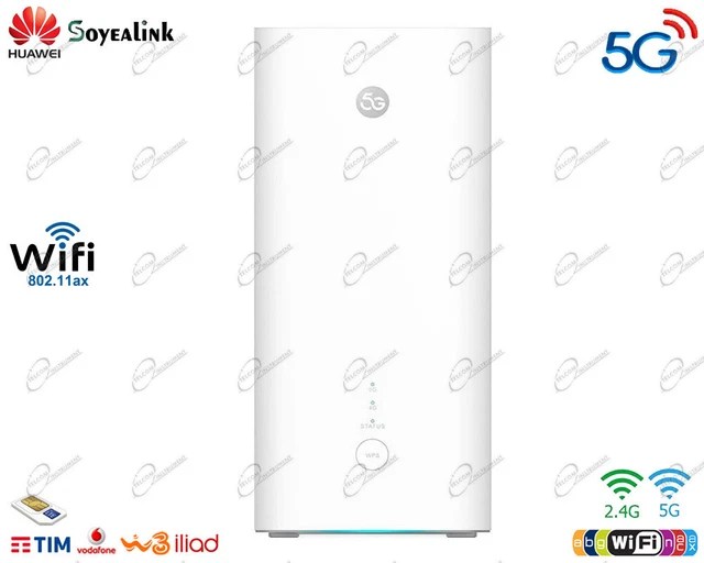 HUAWEI MODEM ROUTER 5G WiFi Dual Band AX Sbrandizzato Wireless 4G+ LTE