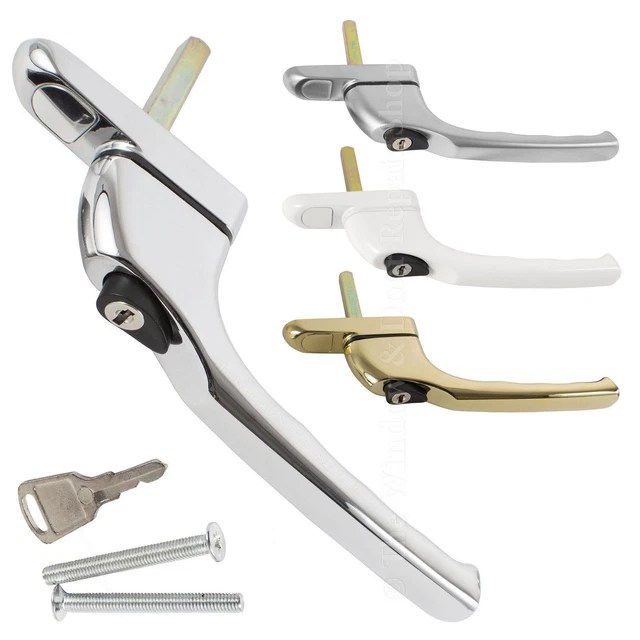 UNIVERSAL INLINE ESPAG UPVC Window Handle Key Locking Double Glazing