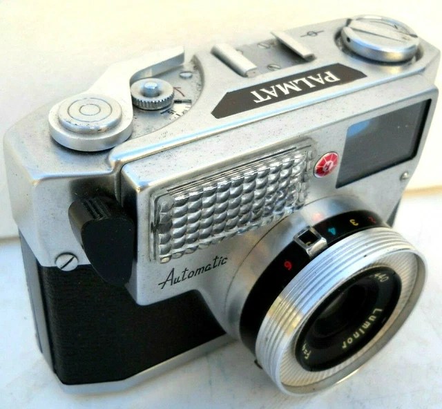 **1960`S PALMAT AUTOMATIC 35mm ROLL FILM RANGE FINDER CAMERA & CASE