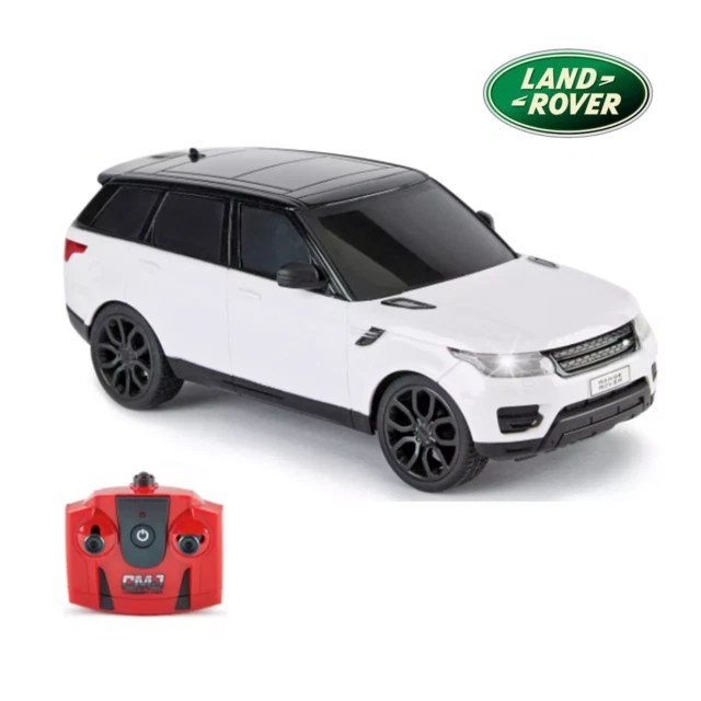 RANGE ROVER SPORT 124 Scale Radio Controlled Car White £7.99