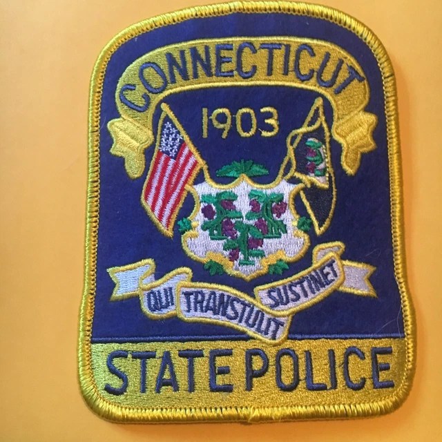 CONNECTICUT STATE POLICE Patch 3.99 PicClick