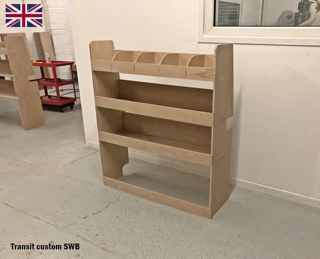 FORD TRANSIT CUSTOM Van Racking Deeper Shelving Storage Fits Swb