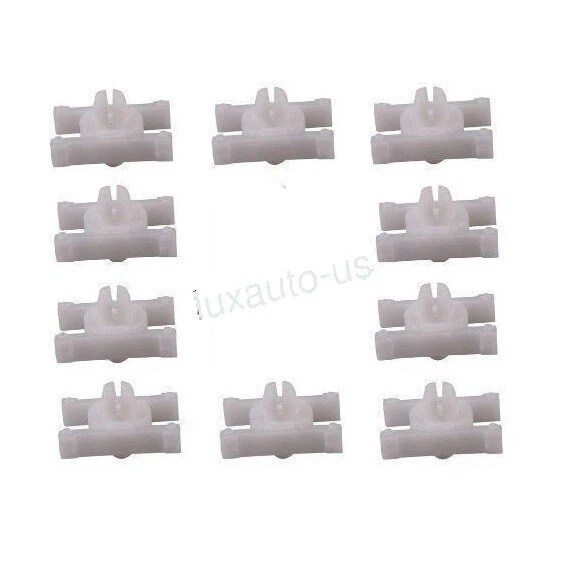 10X ROCKER PANEL Door Moulding Clips Mounting Brackets for BMW E10 E21