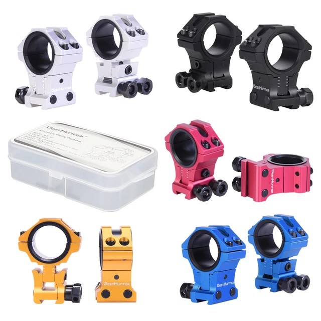 WESTHUNTER RISER ADJUSTABLE Height Scope Rings 1"30mm Scope Mount