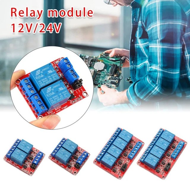 ISOLATED DC 30V 12V/24V Optocoupler Relay Module Trigger Switch Opto isolator EUR 6,80 PicClick FR