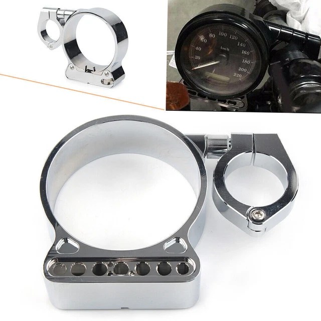 SPEEDOMETER SIDE MOUNT Relocation Bracket Kit For Harley Sportster 883