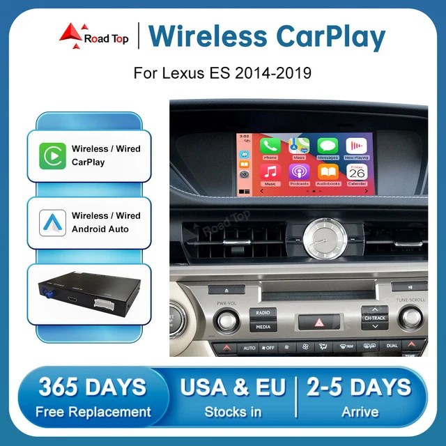 WIRELESS CARPLAY ANDROID Auto Interface Retrofit Decoder For Lexus ES