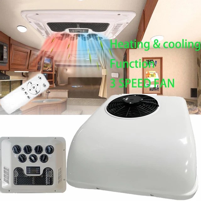 FITS MOTORHOME RV 12V RV air conditioner electric rooftop Heat & cool