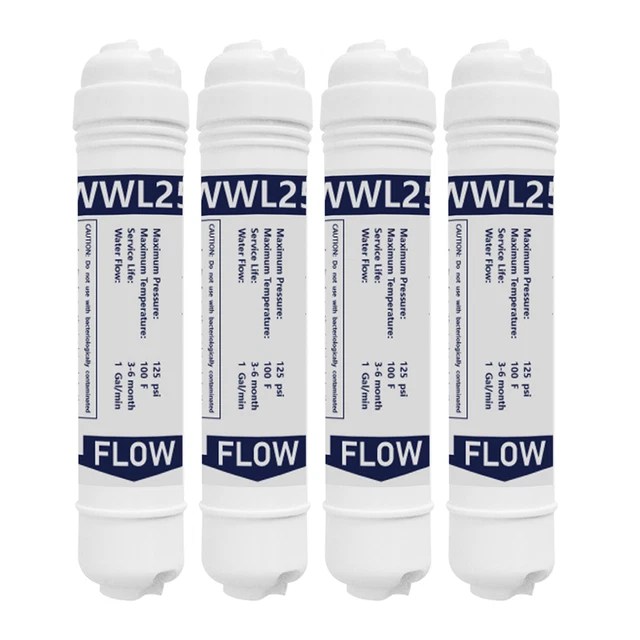 4 X IN Line Fridge Water Filters Compatible with Samsung, Daewoo, LG, T33 etc £10.09 PicClick UK